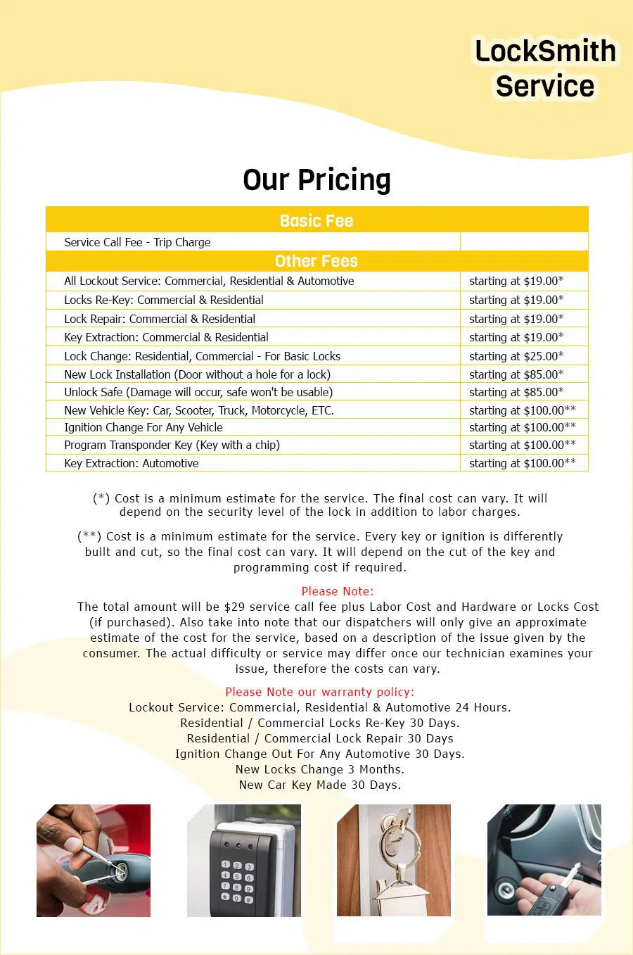 Security Locksmith Services Philadelphia, PA 215-583-2457